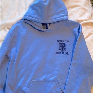 University of Rhode Island Rhody blue sweatshirt